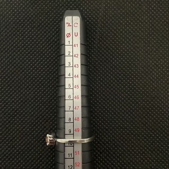 Small thing ring with a light pink gem - Picture 6 of 6